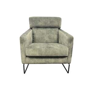 Frenzo Chair - Urban Sofa - Forest Green Velvet Fabric