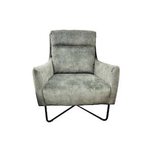 Trento Chair - Urban Sofa - Forest Velvet Fabric