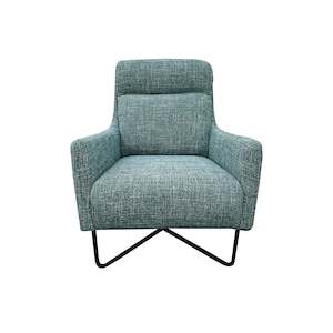 Furniture: Trento Occasional Chair - Urban Sofa - Chacha Forest Green Fabric