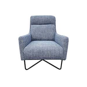 Trento Occasional Chair - Urban Sofa - Chacha Blue Fabric