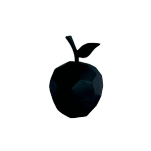 Accent Apple - Black