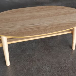 Coffee Table In Solid Pine- Whitewash