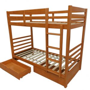 Bunk Bed Single/ Double – White Lily