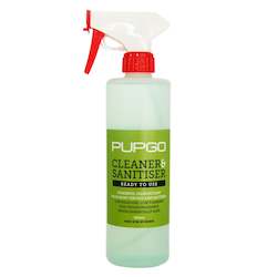 PupGo Cleaner & Sanitiser Ready-to-Use Spray 500ml