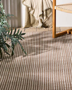 Byron Bay Taupe Floor Rug