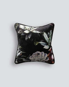 Dark Botanic Succulent Frost Cushion