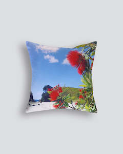 Motuora Pohutukawa Cushion