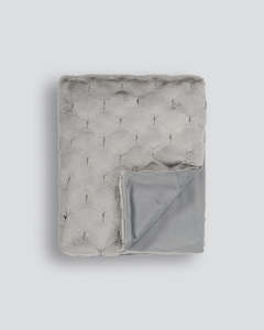 Textile wholesaling: Valentina Grey Throw