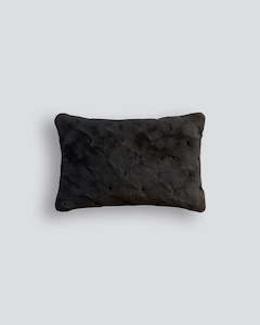 Textile wholesaling: Valentina Black Oblong Cushion