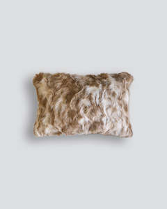 Vintage Squirrel Fawn Oblong Cushion