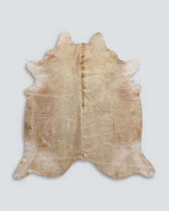 Textile wholesaling: Classic Cowhide - Solid Beige