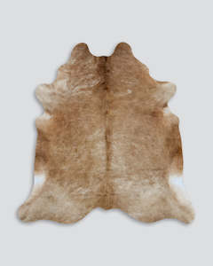 Meadow Natural Solid Cowhide