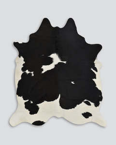 Meadow Black/White Cowhide