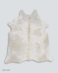 Textile wholesaling: Classic Cowhide - Beige/White