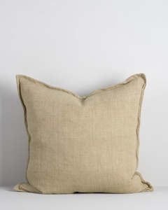 Cassia Putty Square Cushion