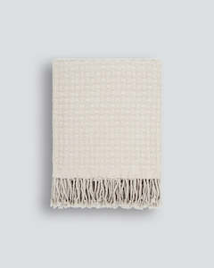 Capri Ecru Throw