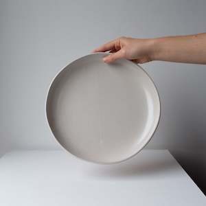 Plates: Large dinner plate - Satin white