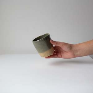 Mugs And Tumblers: Coffee tumblers - Kelp green