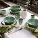 Full Spread Dinner Set - Sage Green