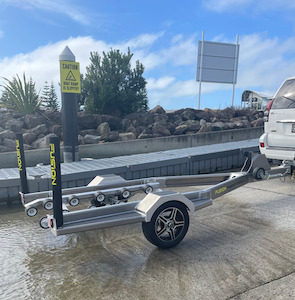 Jet Ski Trailer - Aluminium Jet Ski Trailer Single AxleFusion Fabrication