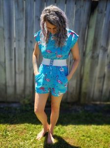 G-Gee’s Flamingo Playsuit