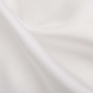 Lani Jacobs: Bleached White 90 cm Twill Silk Scarf