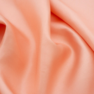 Sericus: Coral Pink 90cm Ribbed Silk Scarf