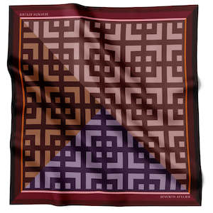 Seventh Atelier: Marrakesh Maroon 90cm