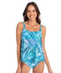 Swim Wear: Togs Delray Scoop Neck - Blue