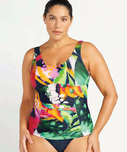 Swim Wear: Artesands Chelona Raphael E/F Underwire Tankini Top - Navy