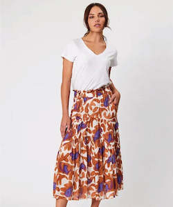 Design Nation Bermuda Print Skirt