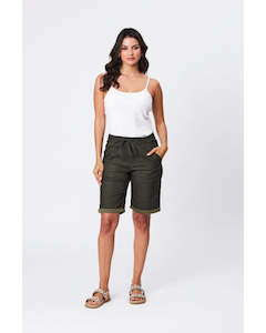 Classified Sorrento Drill Knit Short - Olive