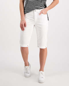 Poplin Short Classic Vassalli H1001P White