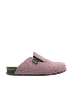 Harriet Dr Feet Felt Wool Slipper - Purple