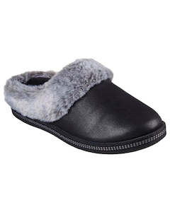 Skechers Cozy Campfire Lovely Life Slippers - Black