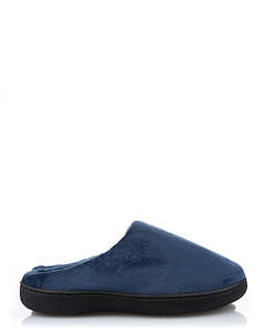 Retts Ladies Plain Half Slipper Navy