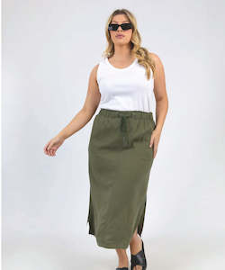 Elm Mila Utility Skirt - Clover