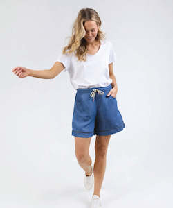 Elm Astrid Chambray Shorts