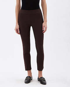 Up Pants Techno 28" Petal Slit Pant Coffee