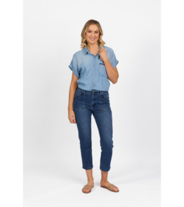 Clothing: Slim leg ankle grazer jean - Labels-Vassalli : Gaby's Warkworth - VASSALLI H24