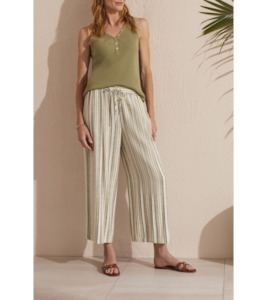 Linen blend stripe pant - Labels-Tribal : Gaby's Warkworth - TRIBAL H24