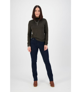 Clothing: Slim leg jean wih top stitching - Labels-Vassalli : Gaby's Warkworth - VASSALLI C24