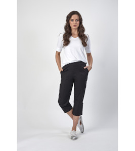 Poplin pull-on cargo pant - Labels-Vassalli : Gaby's Warkworth - VASSALLI H24