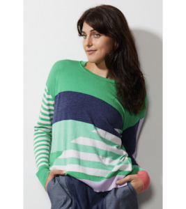 Diagonal stripe jumper - Labels-Zaket & Plover : Gaby's Warkworth - ZAKET &a…