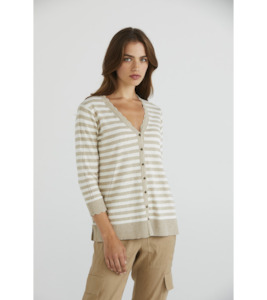 Shell stripe cardi - Labels-Lania the Label : Gaby's Warkworth - LANIA H24