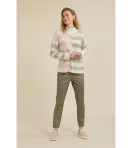 Clothing: Soft stripe sweater - Labels-Yarra Trail : Gaby's Warkworth - YARRA TRAIL C24