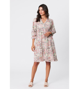 Romantic printed ruffle dress - Gaby's Warkworth - CLASSIFIED H23