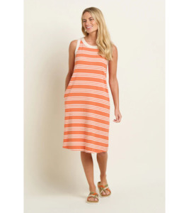 Ava stripe sleeveless dress - Brakeburn is designed in the United Kingdom and us…