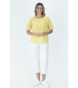 Short sleeve spot top - Labels-Renoma : Gaby's Warkworth - RENOMA H23