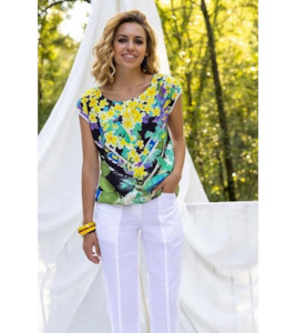 Floral top - Labels-Maloka : Gaby's Warkworth - MALOKA H22